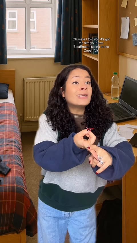 Instagram post by @starholroyd for BBC. Caption reads: [...] free I’M GOING. Get free tickets on the @bbc....