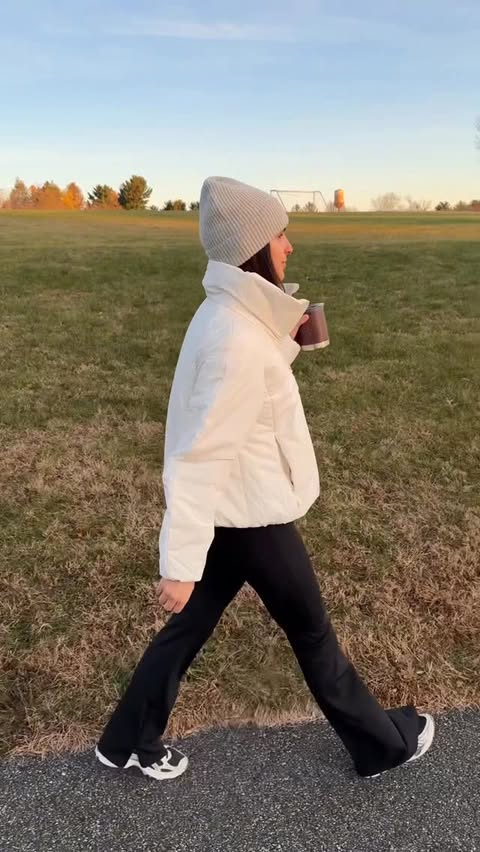 Instagram post by @beccahimsworth for Beyond Yoga. Caption reads: [...] and coffee. 

Shop my favorite @beyondyoga....