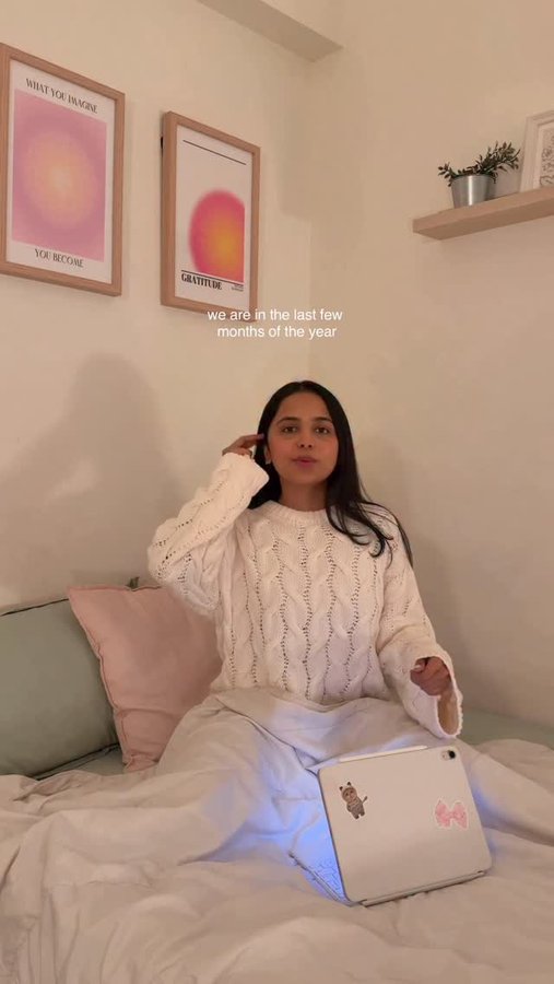 Instagram post by @muskanrawat for Plum Goodness. Caption reads: Everything feels a little softer in winter....