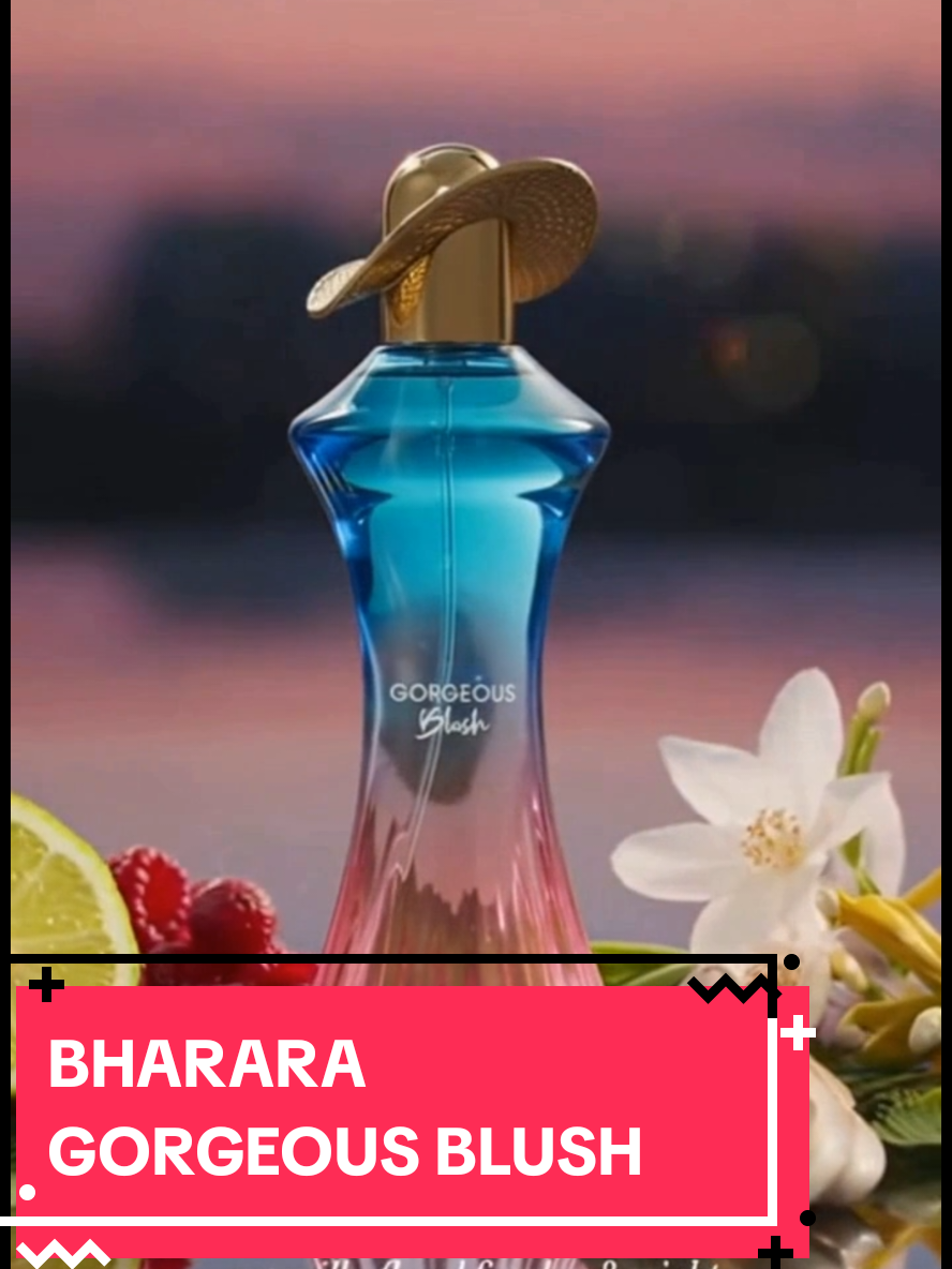 TikTok post by @perfumefollowsyou for Bharara Beauty. Caption reads: @Bharara Beauty Delicate petals, sweet warmth, and....