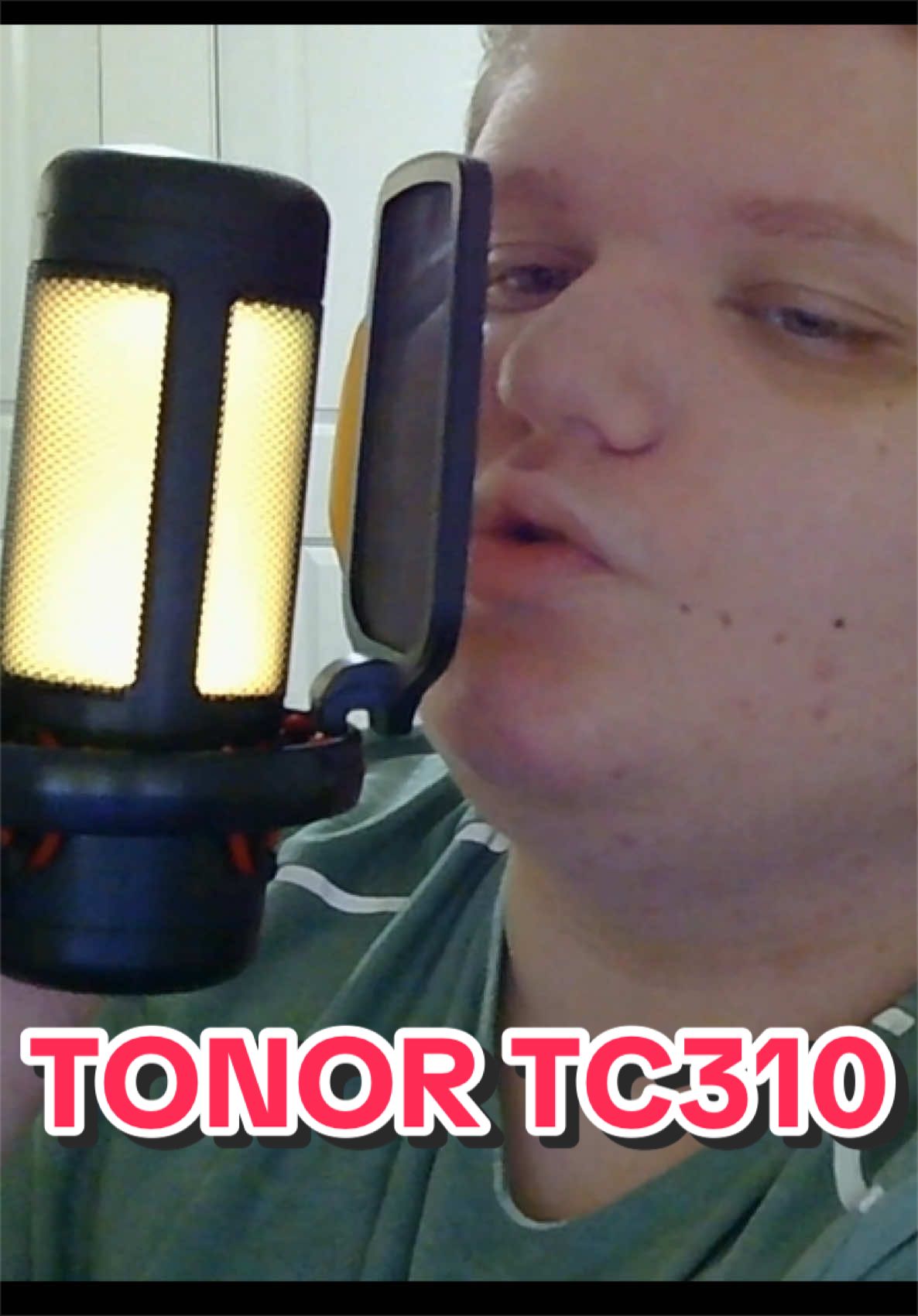 TikTok post by @sailordogs for TONOR Microphone. Caption reads: Thank you @TONOR Mic for sponsoring me! | #tonor....