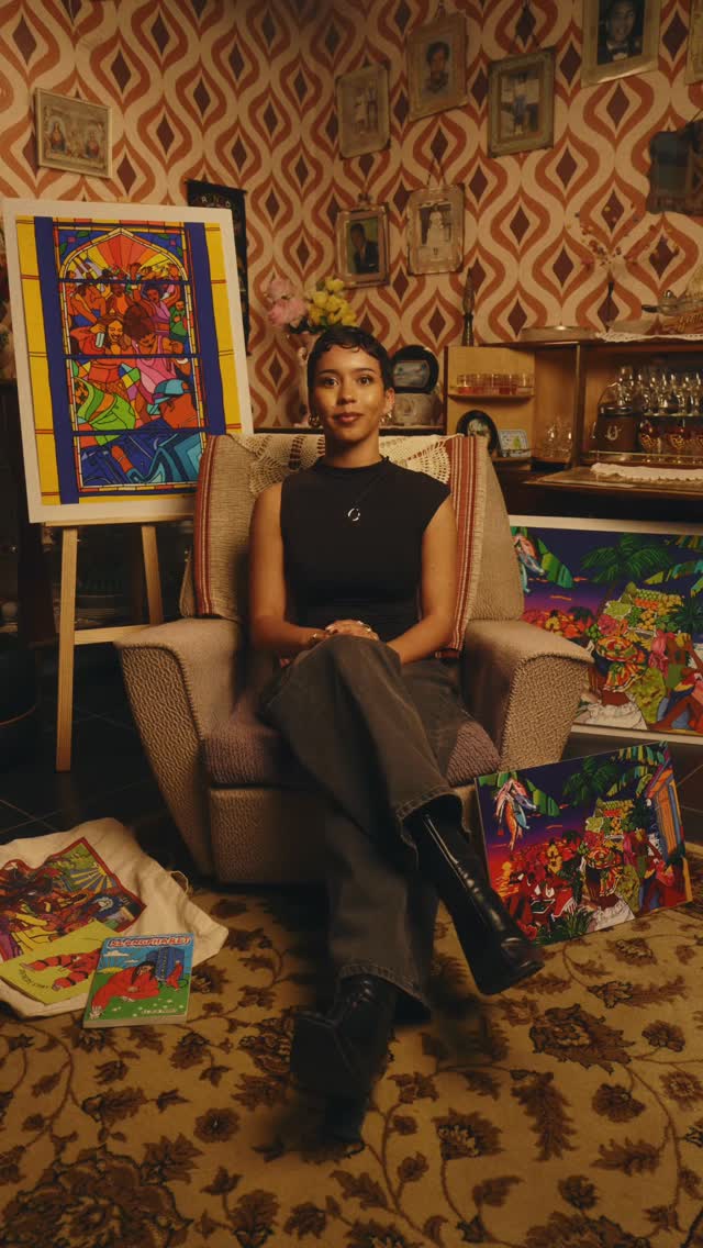 Instagram post by @jadabruney for Westfield London. Caption reads: This Black History Month, we’re proud to partner....