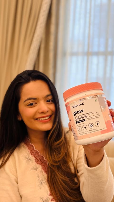 Instagram post by @_ananya_vij_ for Cureveda Remedies. Caption reads: [...] that actually lasts✨ #Cureveda....