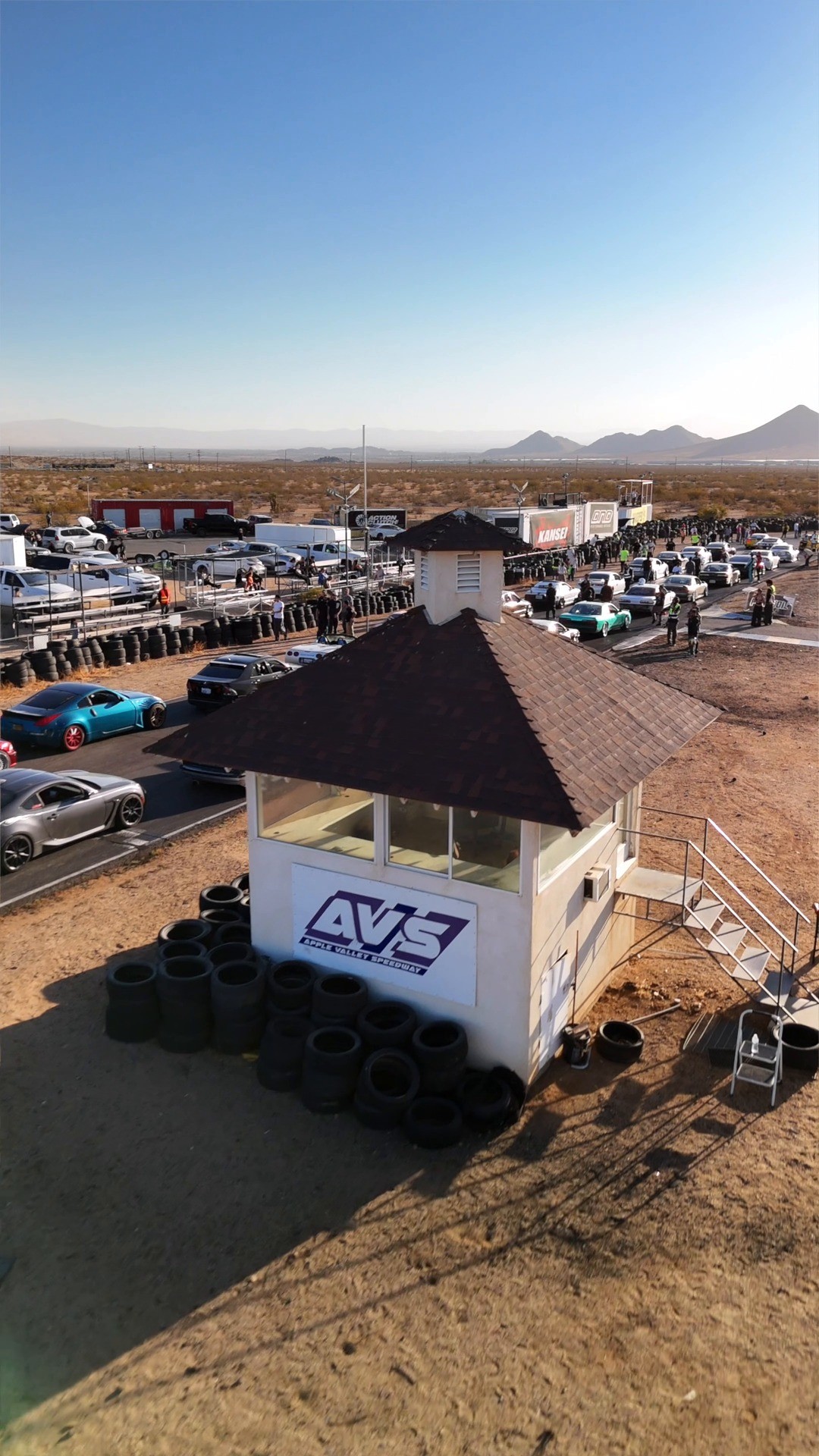 Instagram post by @garagespeed.jp for PENNZOIL. Caption reads: GarageSpeed x Pennzoil bring together the raw....