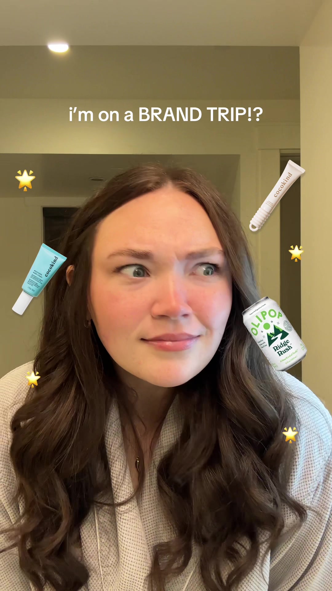 TikTok post by @tayg1515 for Cocokind. Caption reads: this still somehow doesn’t feel real… @cocokind....