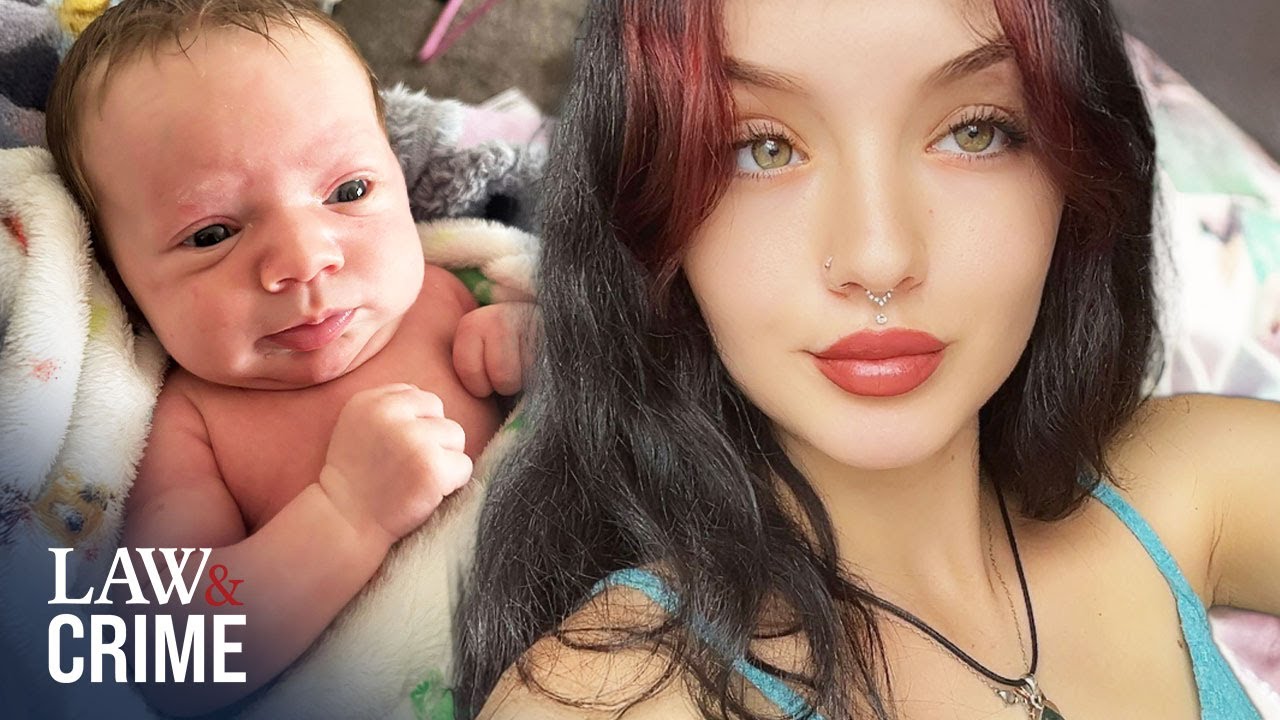 YouTube post by @LawAndCrime for Morgan & Morgan. Caption reads: 'Drunk' Mom Murdered Newborn and Tried to Cover it....