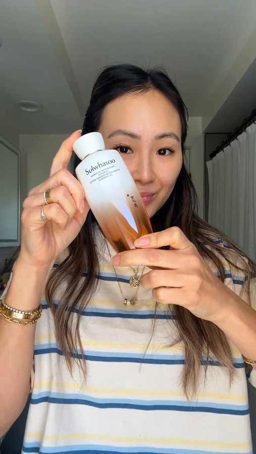 Instagram post by @ellenorkim for Sulwhasoo. Caption reads: AD #Sulwhasoo_Partner |  from postpartum rituals....