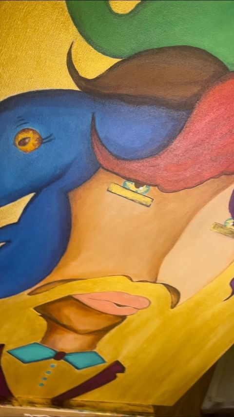 Instagram post by @alexandra_khara for Soho House. Caption reads: 🖼 on 🫀
Heart Collection piece 
L’aristocrate 
....