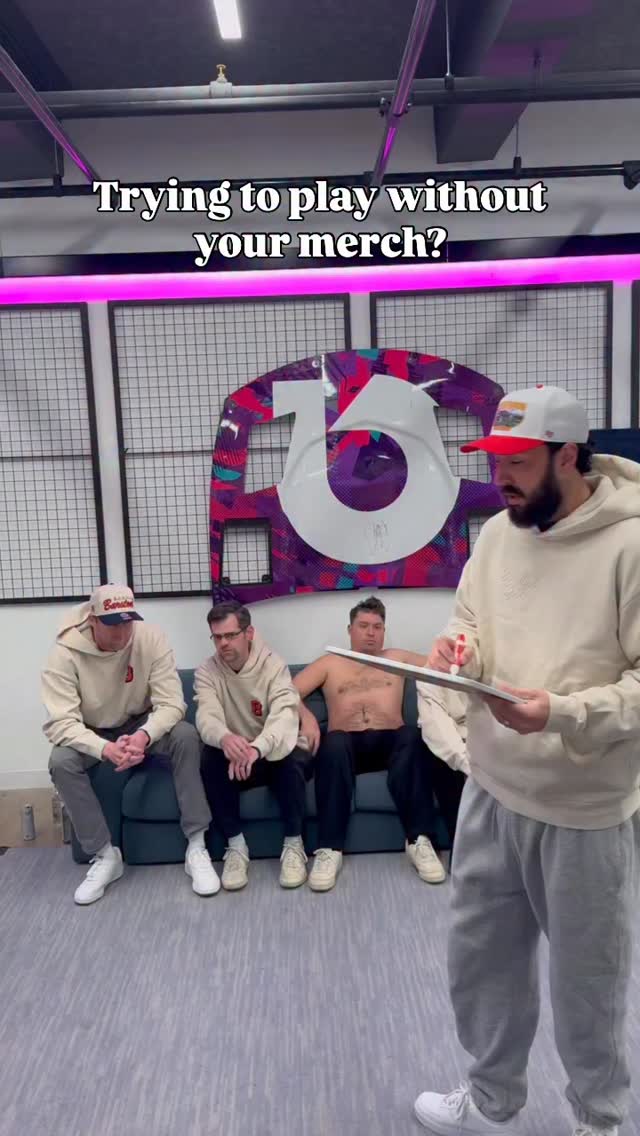 Instagram post by @rico_bosco for Barstool Sports. Caption reads: You can’t play without your merch!

Everything is....