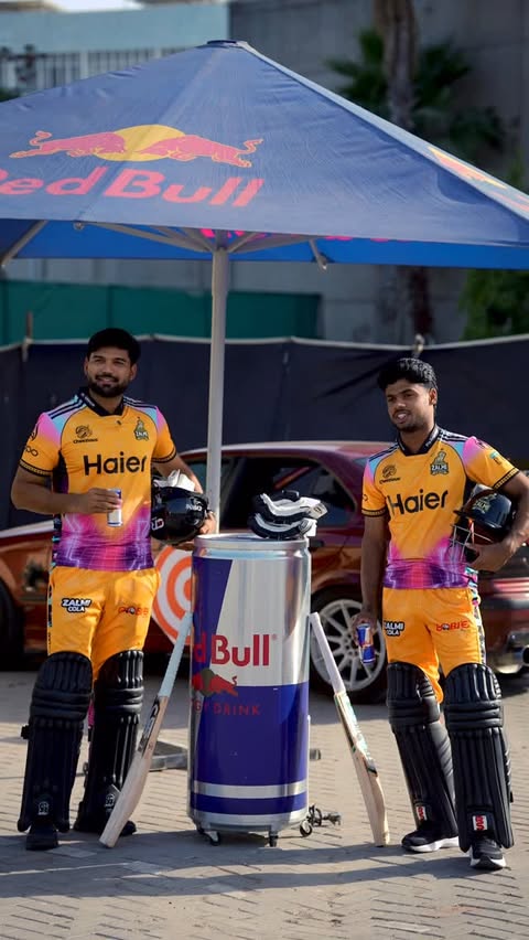 Instagram post by @abdul_samad6622 for Red Bull. Caption reads: [...] 5 shots, one moving target. Who wins? Red....