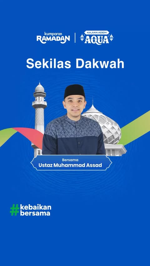 Instagram post by @muh_assad for kumparan. Caption reads: Puasa dan silaturahmi sering datang bareng satu....