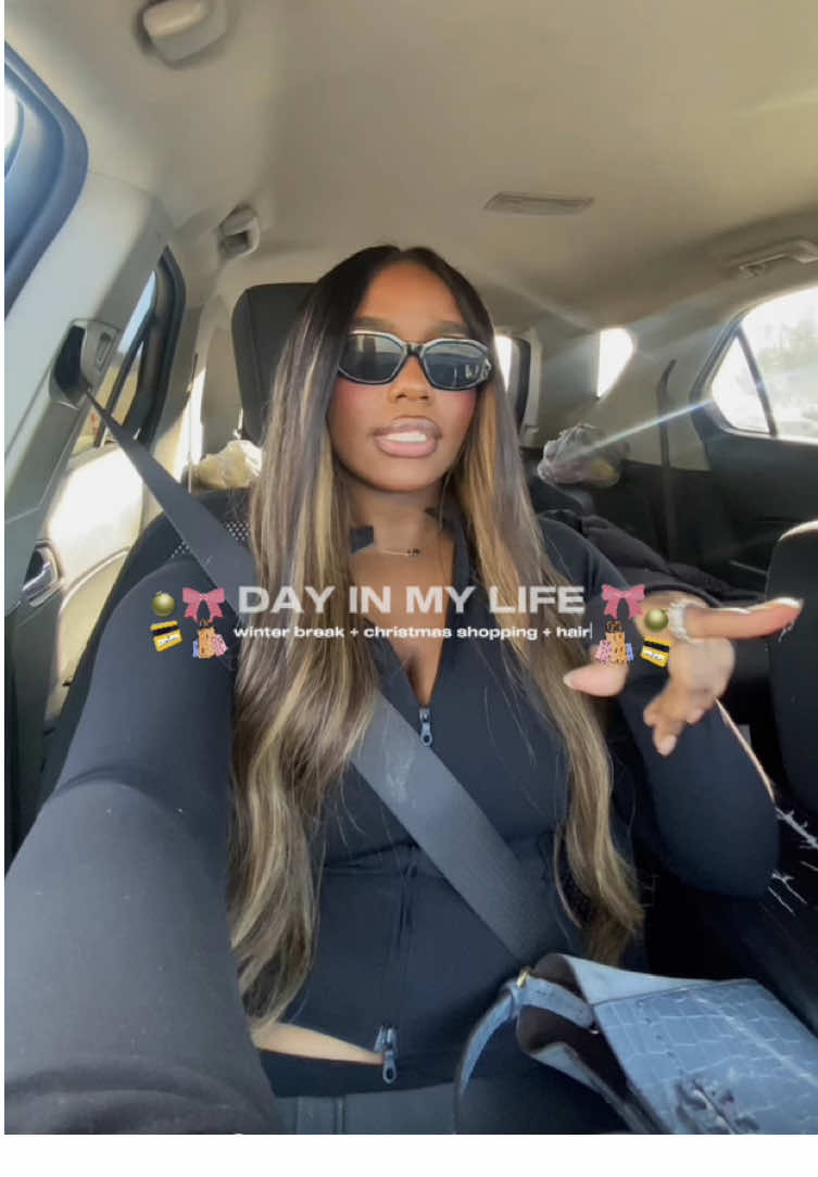TikTok post by @parisspencerrr for COVERGIRL. Caption reads: [...] + winter break 🧸🩰🎀🎄 @COVERGIRL @TORY....
