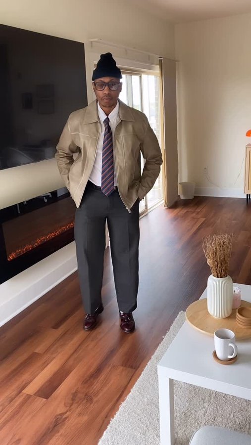 Instagram post by @wiillmoore for OTAA. Caption reads: [...] style with modern edge. 👔Powered by: @otaa.....