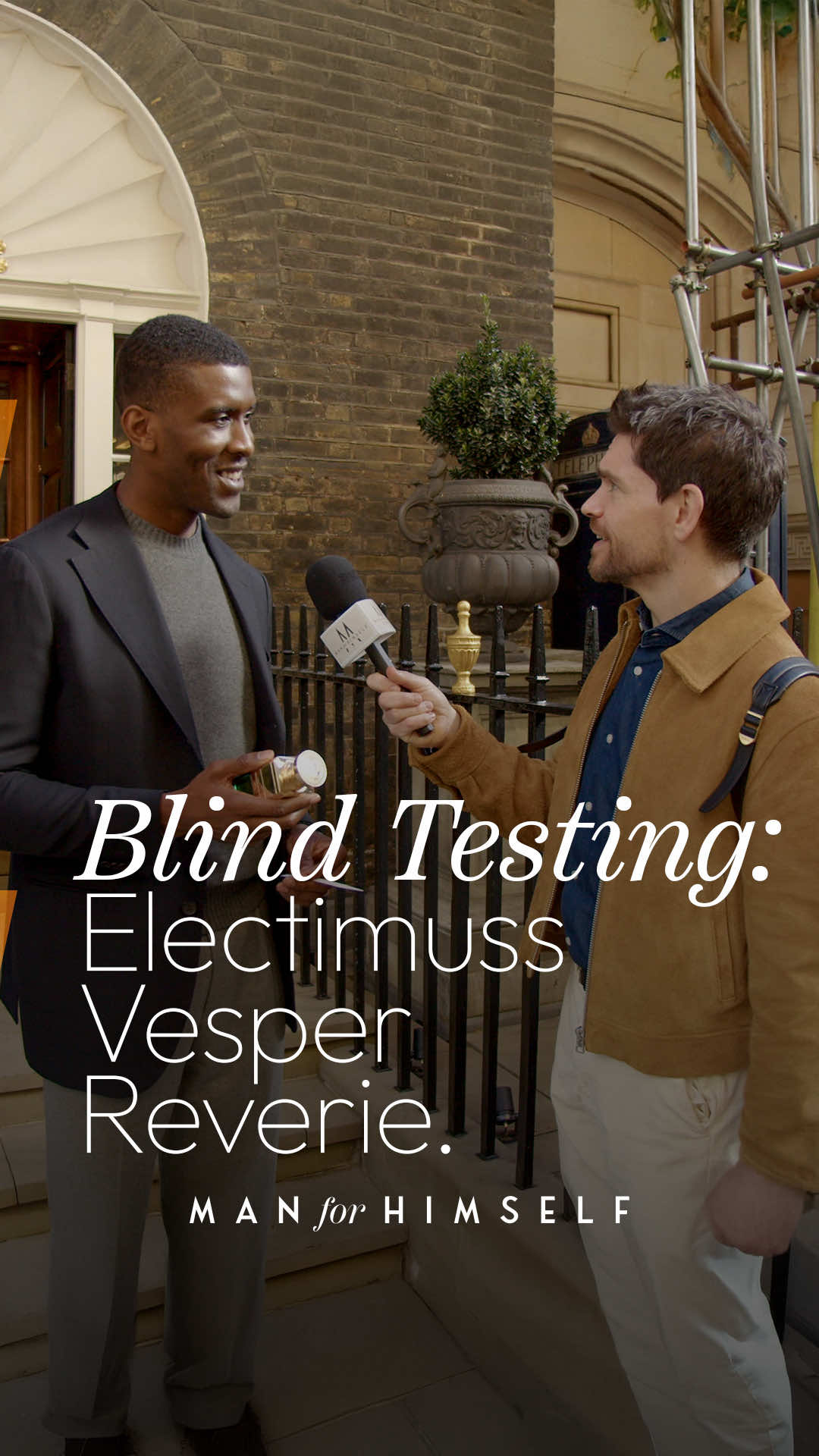 TikTok post by @manforhimself for Electimuss. Caption reads: [...] think of the brand new fragrance from....