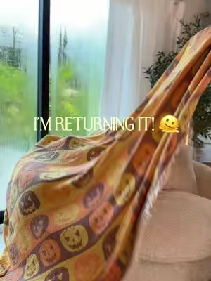 TikTok post by @ashleyorganic for Sand Cloud. Caption reads: My favorite new fall decor! 🎃🍂✨ @@Sand....