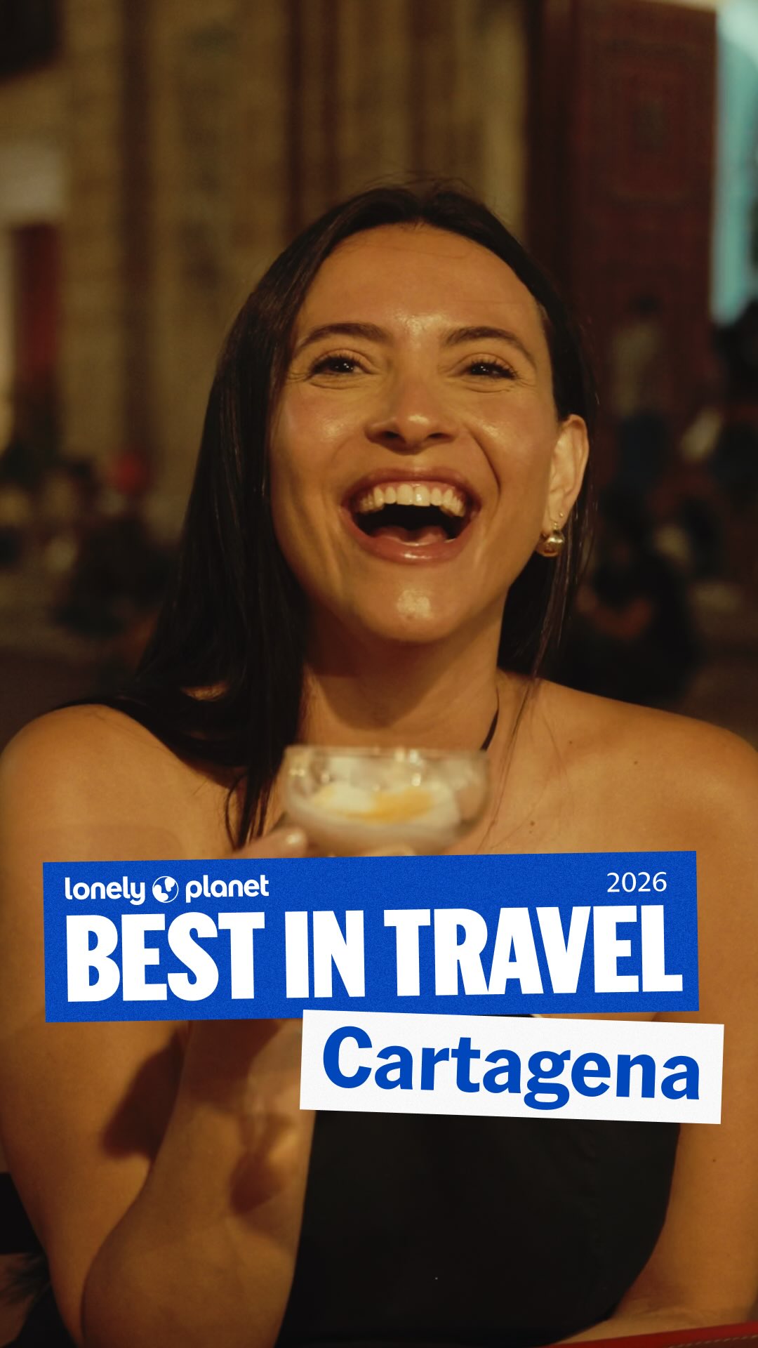 Instagram post by @karolsolismenco for Lonely Planet. Caption reads: NOW ENTERING: CARTAGENA, COLOMBIA

Fall in love....