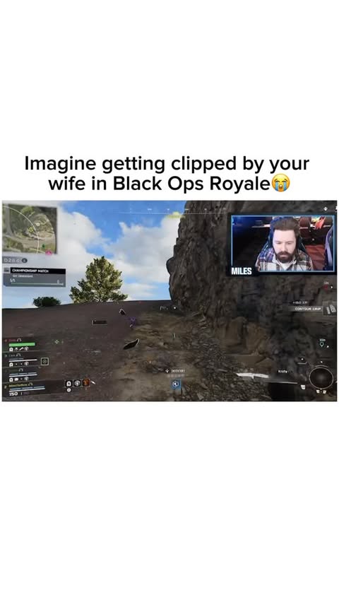 Instagram post by @wild.wild.motherearth for Call of Duty. Caption reads: This new Call of Duty: Warzone Black Ops Royale....