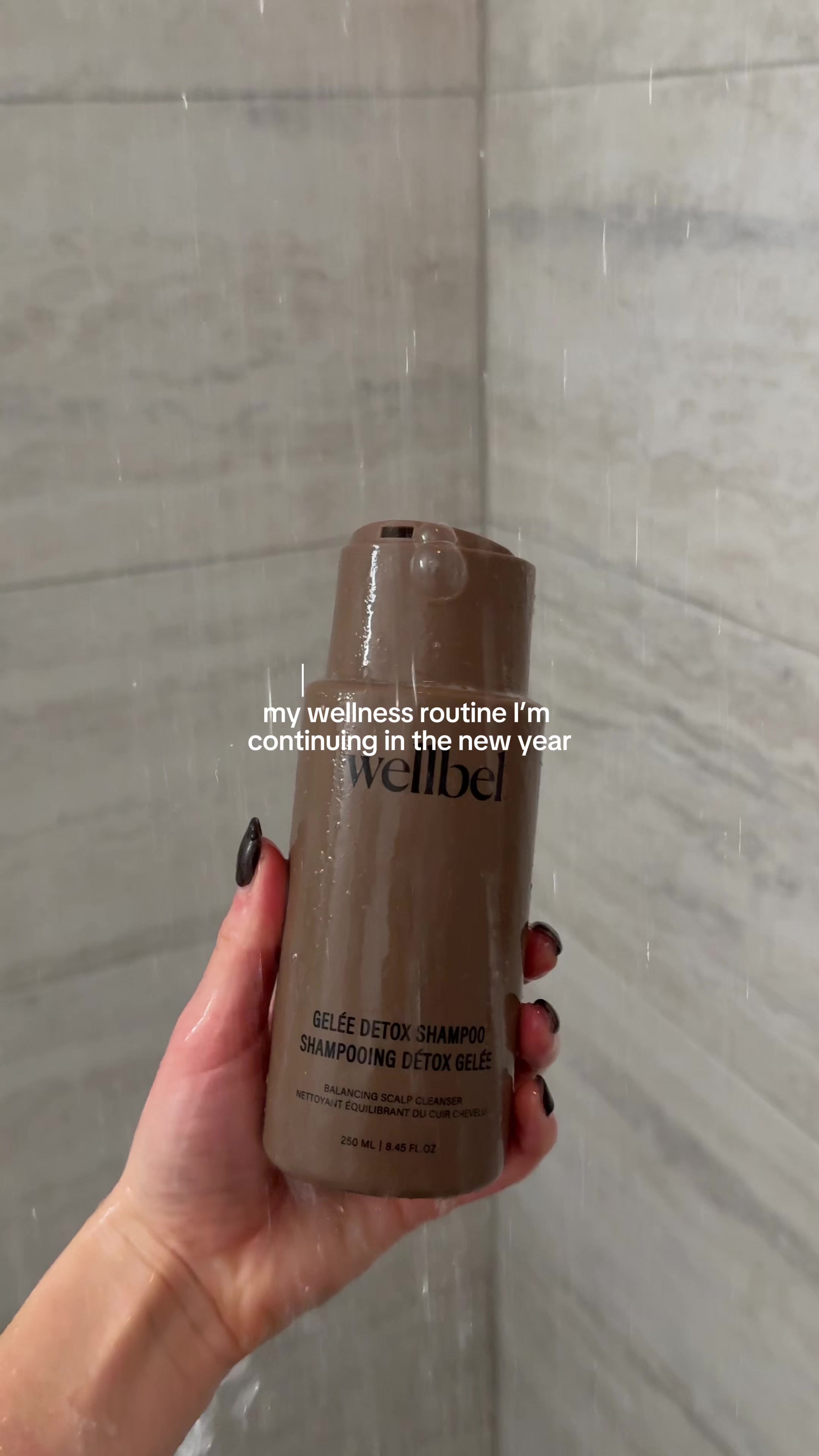 TikTok post by @maeveeilis for Wellbel. Caption reads: [...] into the new year as a 2026 bride!!! 🤍....