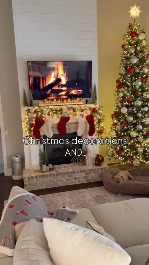 Instagram post by @oso_n_koa for Balsam Hill. Caption reads: Did it work?!

Our dogs don’t get to experience as....