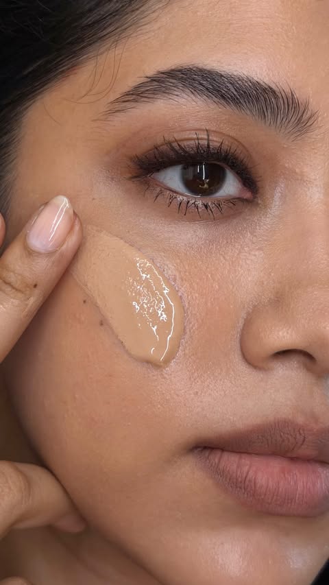 Instagram post by @urshaynesss for NARS Cosmetics. Caption reads: My base routine lately 🤍 The new @narsissist....