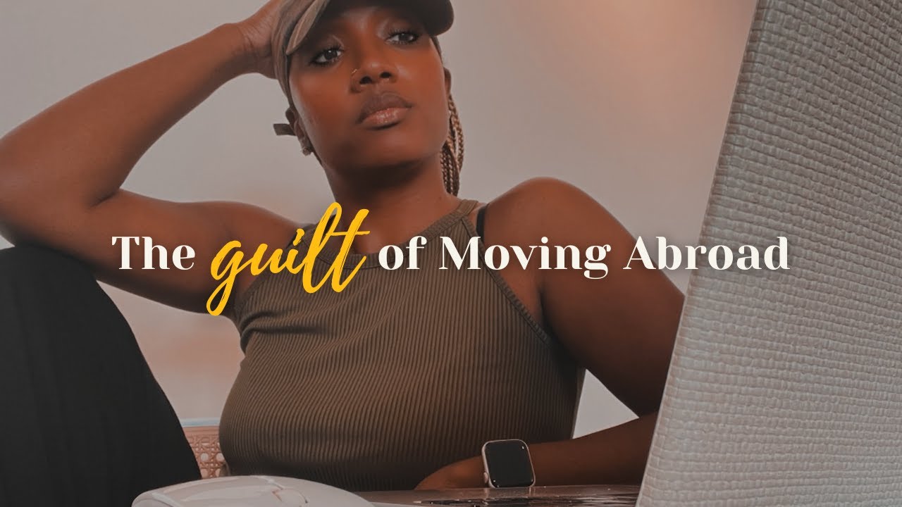 YouTube post by @AntoinetteYvonne for Classpass. Caption reads: The Guilt of Leaving America: What No One Tells....
