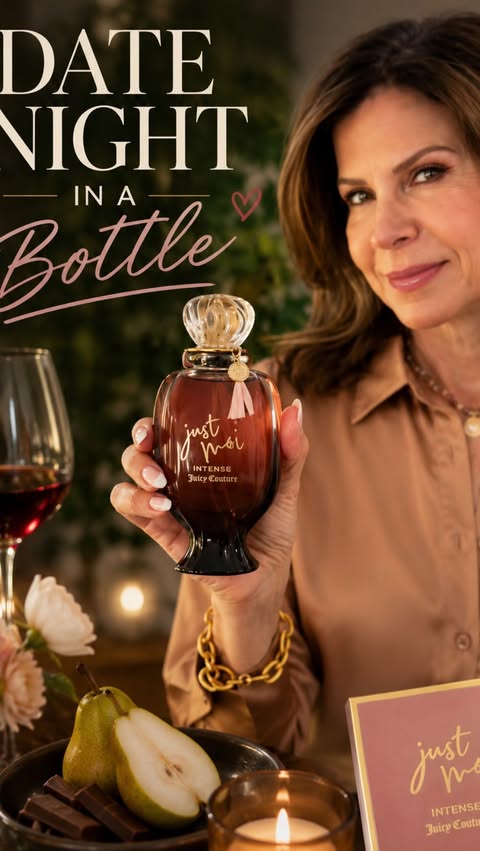 Instagram post by @gwenliveswell for Juicy Couture. Caption reads: [...] a little sexy. Just Moi Intense by....