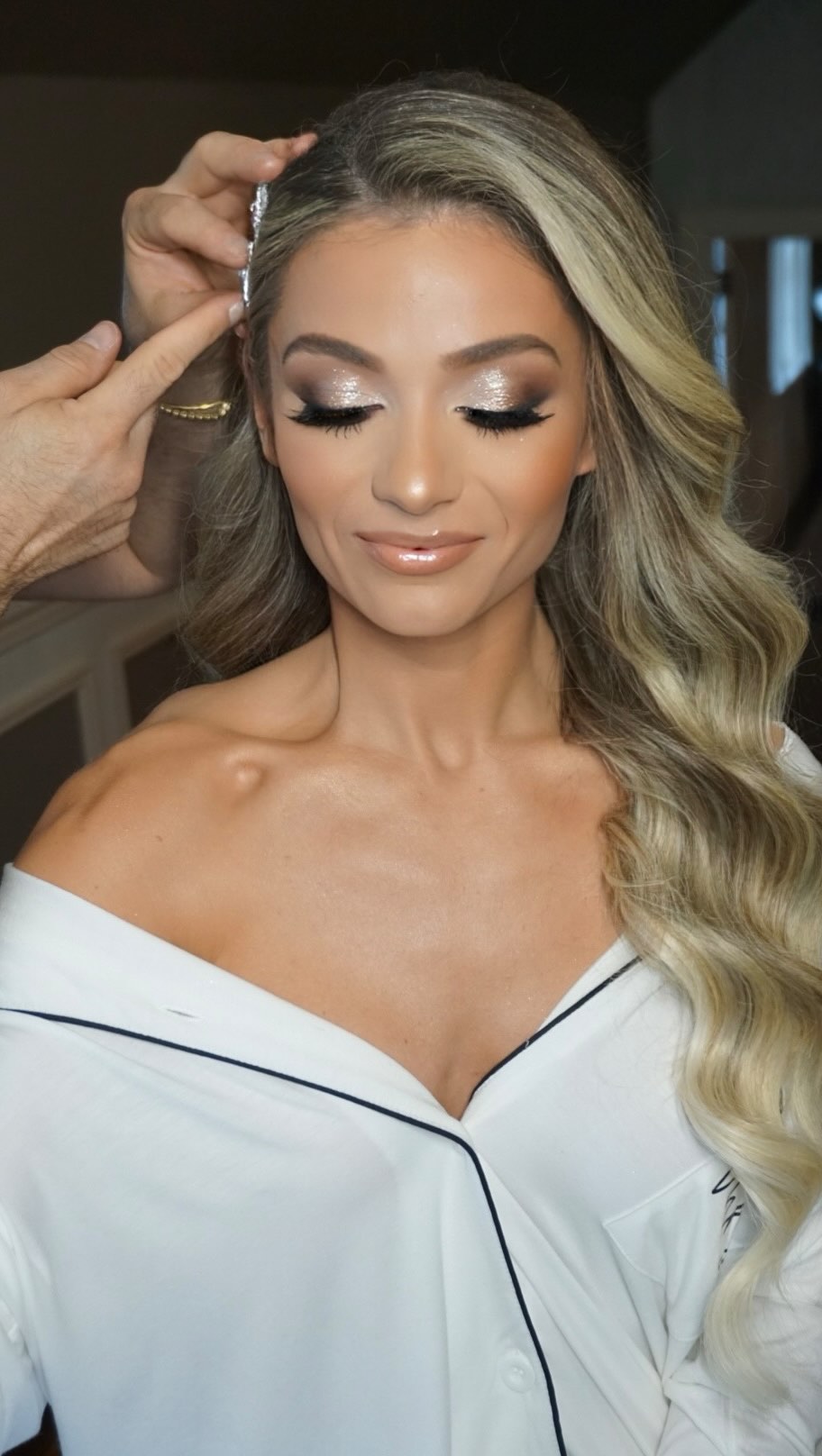 Instagram post by @priscilladistasio for LAWLESS Beauty. Caption reads: Bridal Beauty 💍

Congrats to my beauty....