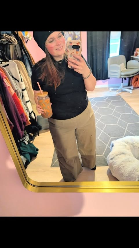 Instagram post by @dropdeadpaige for SPANX. Caption reads: Outfit of the day featuring @spanx #SpanxPartner....