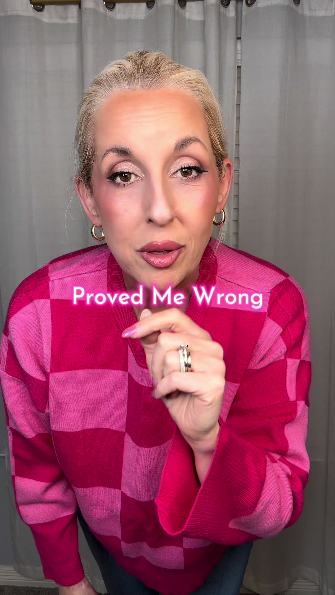 TikTok post by @spill_it_mom for Alexander Jane. Caption reads: @Alexander Jane may have led me from my non-pink....