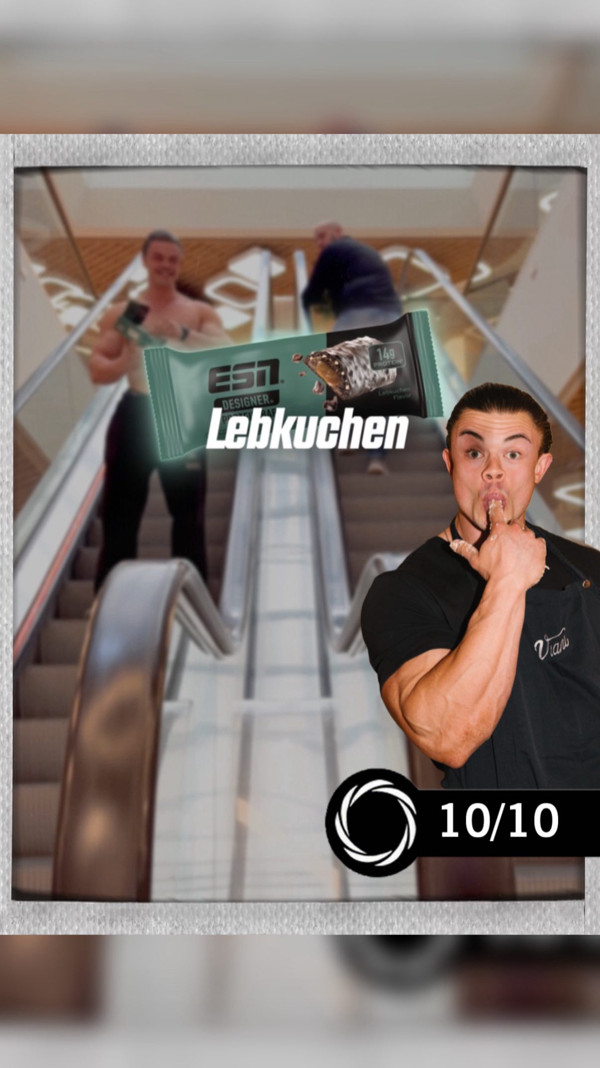 Instagram post by @marvin_kraaa_ for Esn. Caption reads: Sichere dir JETZT den neuen limitierten Designer....