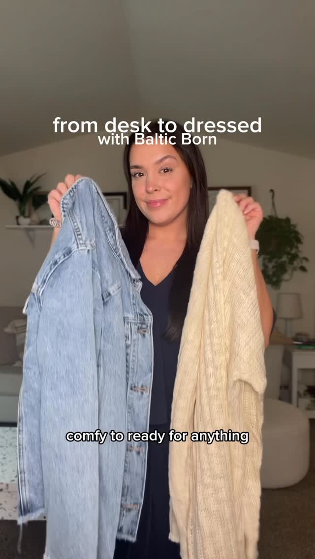 Instagram post by @lifebyallisonblog for Baltic Born. Caption reads: [...] I basically live in loungewear… but Baltic....