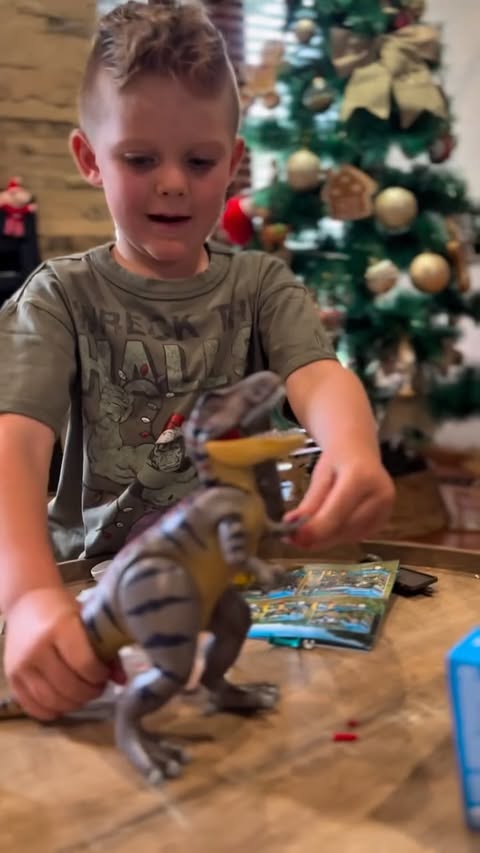 Instagram post by @singlejoburgmomblog for PLAYMOBIL. Caption reads: Carter has always been a fan of PLAYMOBIL toys! He....