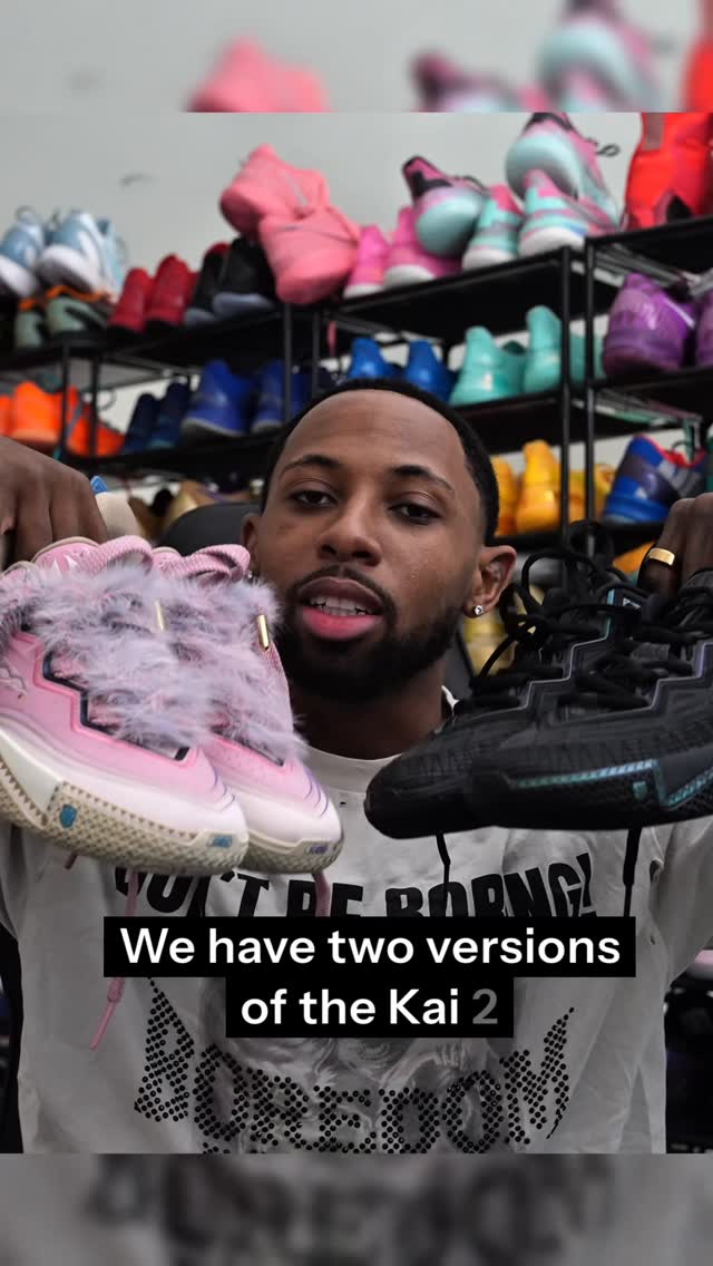 Instagram post by @crosbykicks for ANTA. Caption reads: @antasportsofficial sent over the latest Kai 2....