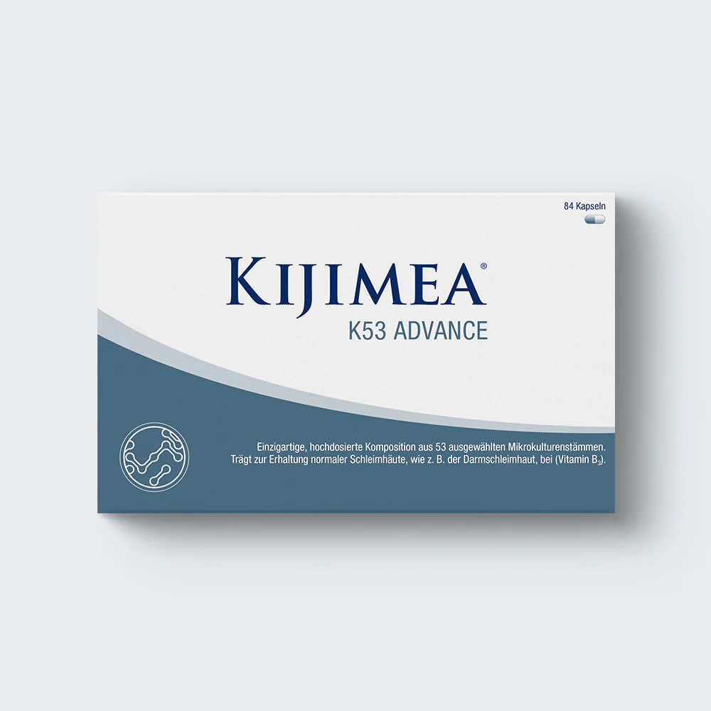 TikTok post by @lianna.xk for Kijimea. Caption reads: [...] Support ✅✨ #darmgesundheit #bloating....