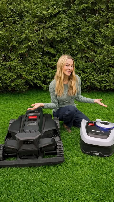 Instagram post by @itskimjava for Segway Navimow. Caption reads: Meet Segway Navimow! The next-gen robotic mower....