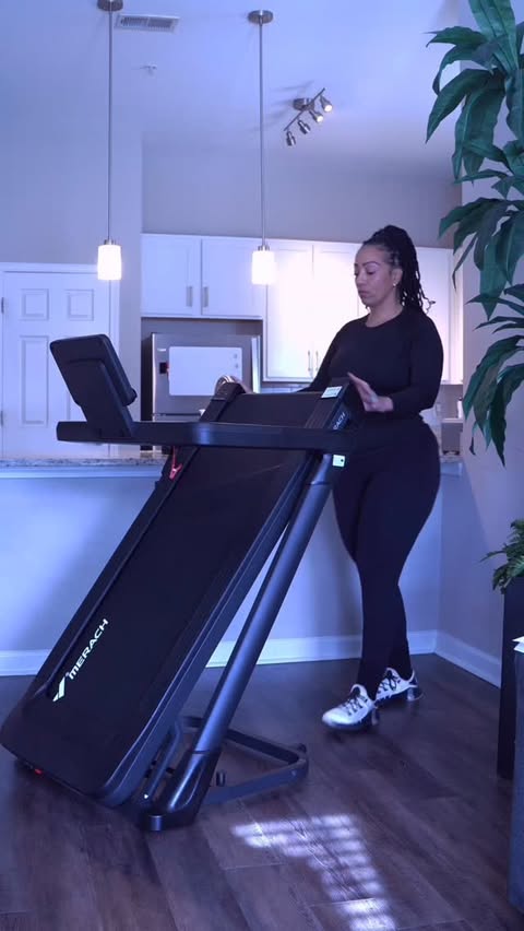 Instagram post by @coke.bottle.fit for Merach. Caption reads: [...] a little different these days and the Merach....