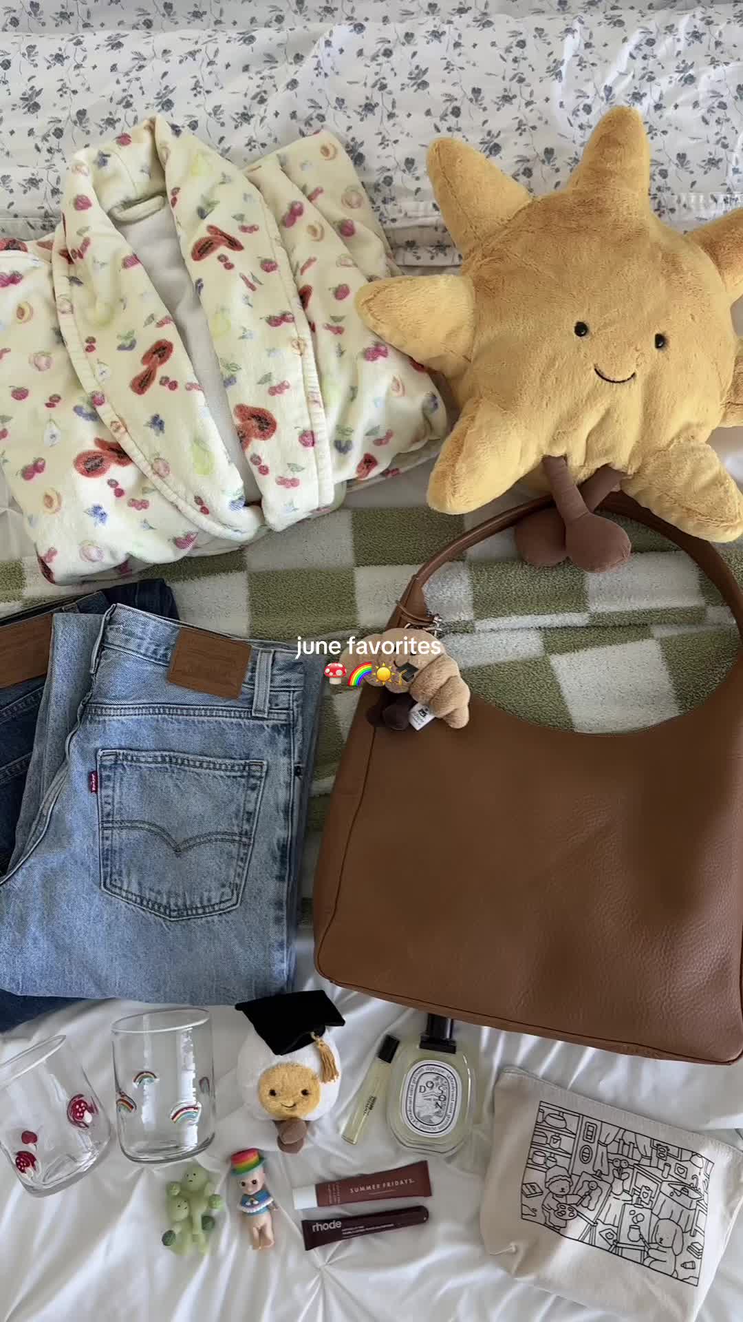 TikTok post by @beckymaelee for Bobbie Goods. Caption reads: Happy Pride besties!! 🌈✨ This is technically a....