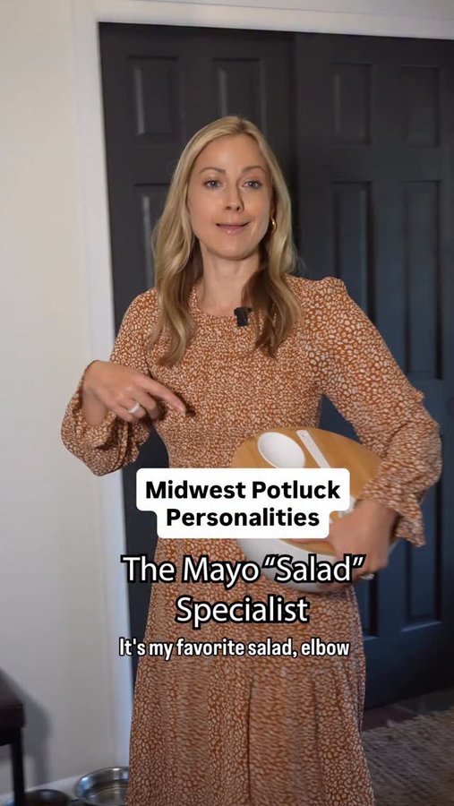 Instagram post by @alexwehrley for Kwik Trip. Caption reads: You show up to a Midwest potluck. Who are you?....