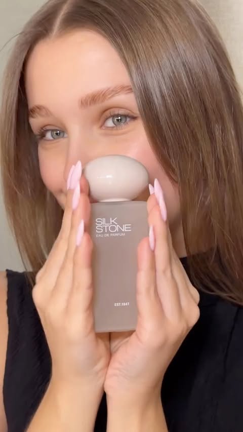Instagram post by @paylyna for H&M Beauty. Caption reads: Clean girl energy, version 90s 🤍 @hmbeauty....