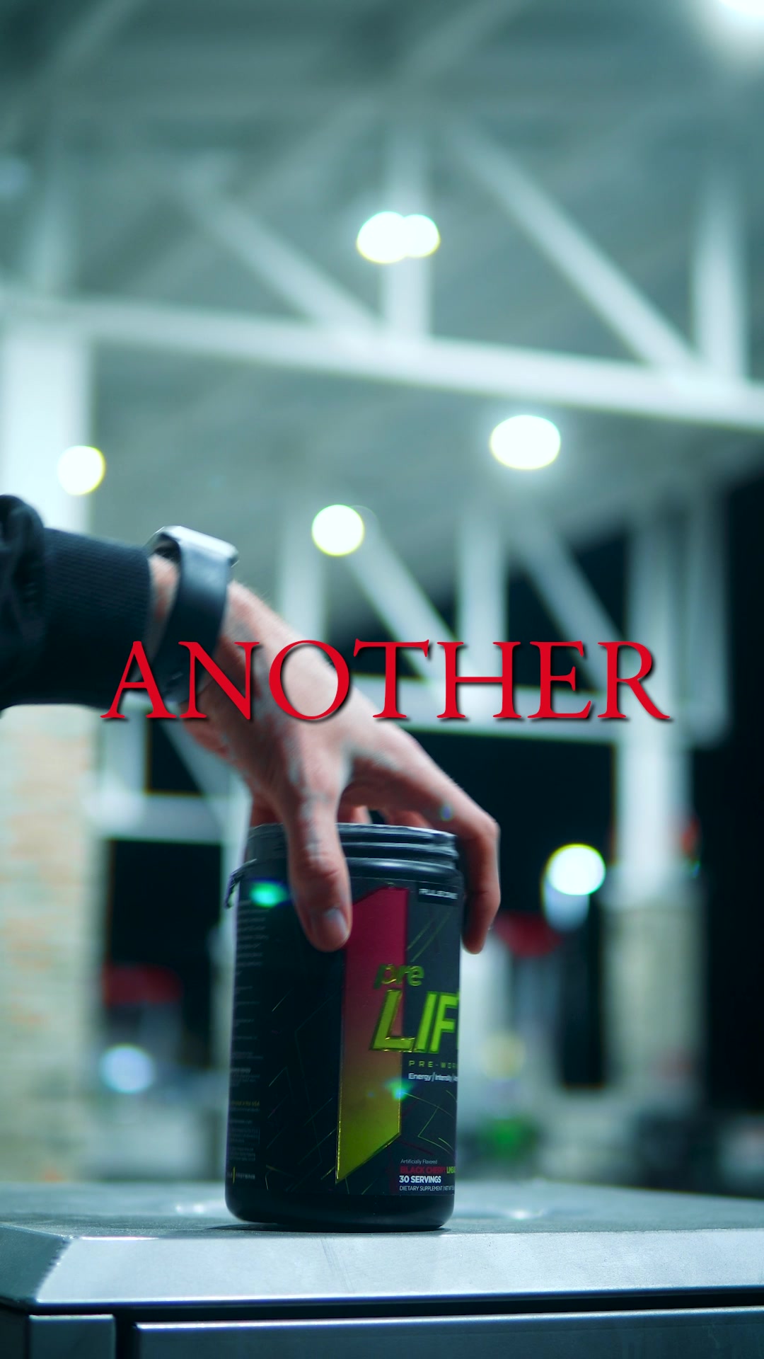 TikTok post by @dalton.cain for Rule One Proteins. Caption reads: [...] workout when I take preLIFT from @Rule One....