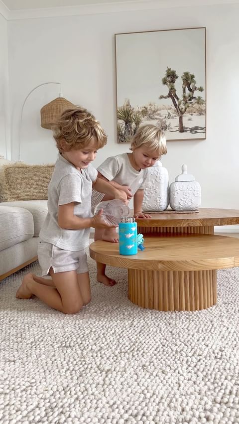 Instagram post by @ourcoastalhaven_ for CamelBak. Caption reads: [...] the time to get organised with @camelbakau....