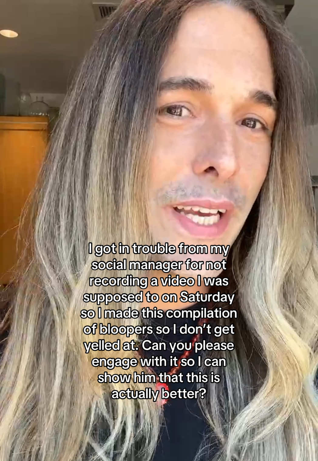 TikTok post by @jvn_official for JVN Hair. Caption reads: I’m a busy woman I’m sorry 😭 you know what to do....