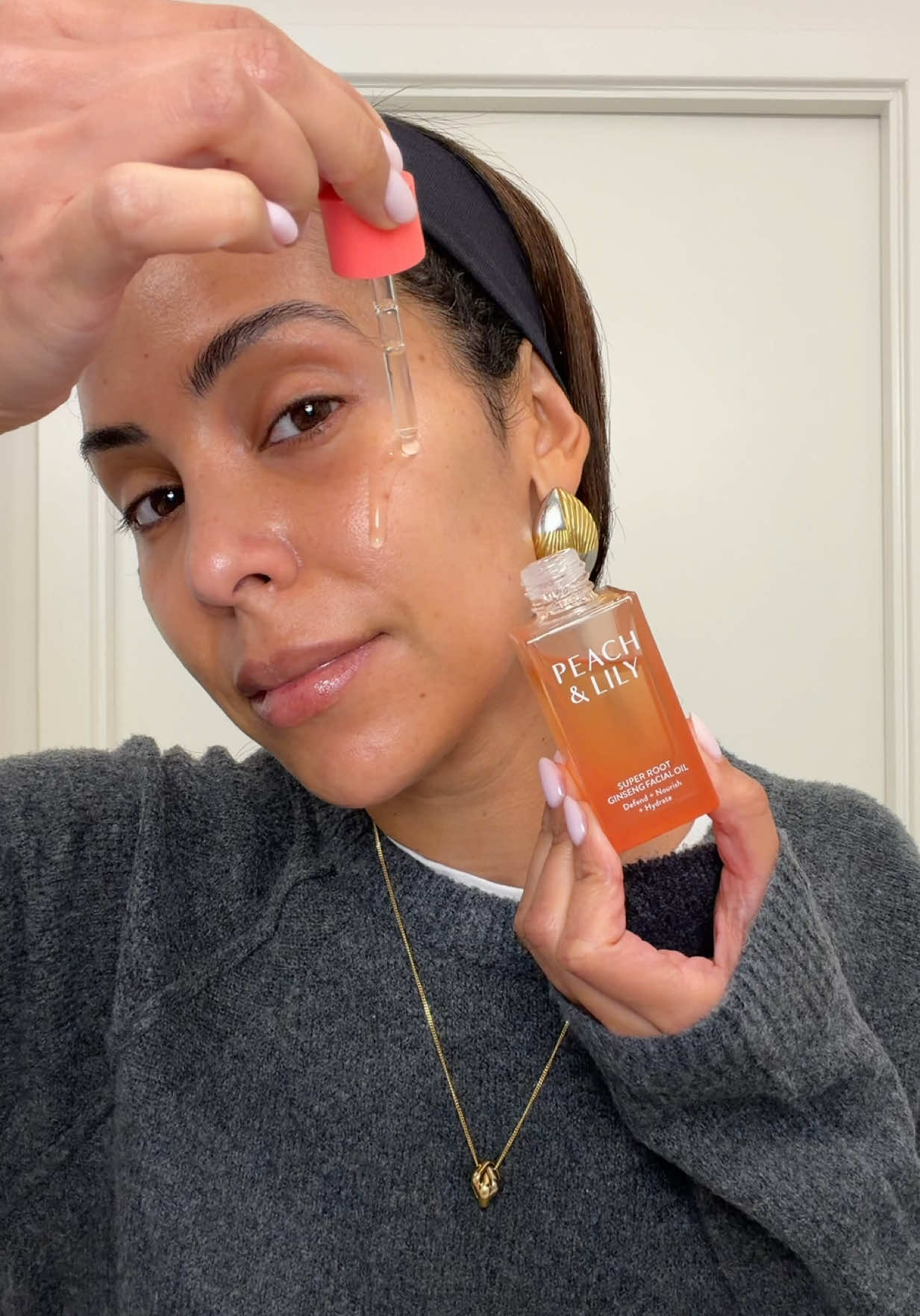 TikTok post by @farahpinkk for LTK. Caption reads: [...] #ulta #ultabeauty #peachandlily #liketkit....
