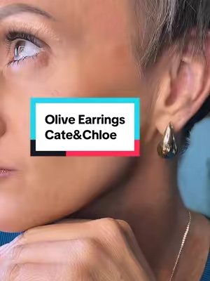 TikTok post by @valerie.sims2 for Cate & Chloe Jewelry. Caption reads: @Cate & Chloe #therapy #jewelrytiktok....