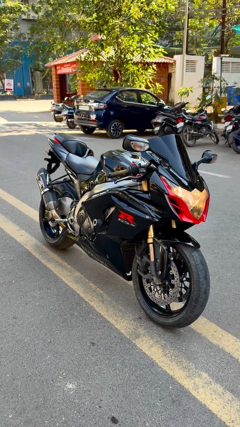 Instagram post by @thebikerspoint for Suzuki. Caption reads: (ON SALE) Suzuki GSX-1000R., loaded with....