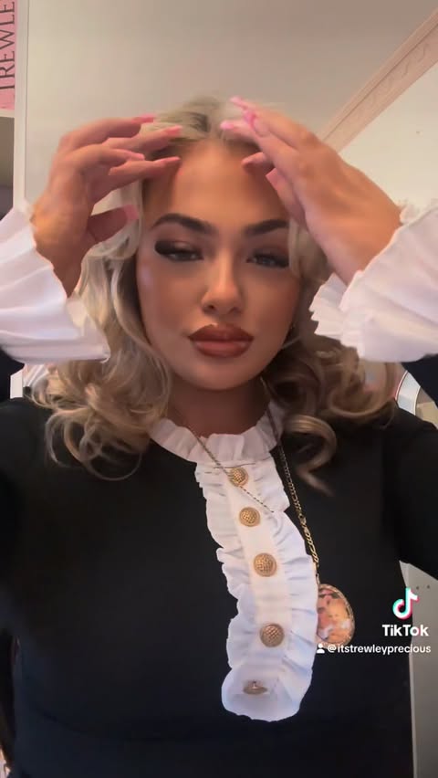 Instagram post by @trewleyprecious for Give Me Cosmetics. Caption reads: AD Bad gyals, you’ve been blowing up my DMs about....