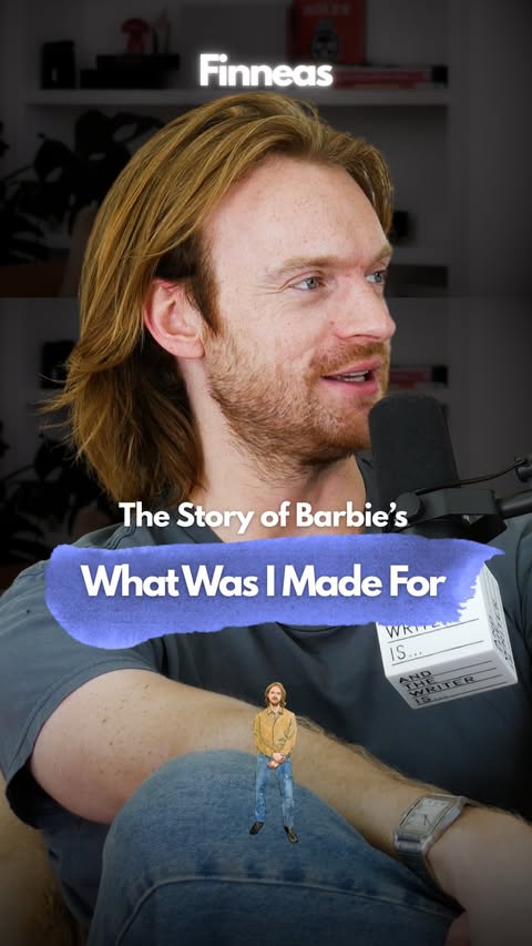 Instagram post by @andthewriteris for Splice. Caption reads: @finneas talks purpose & inspiration from picture....