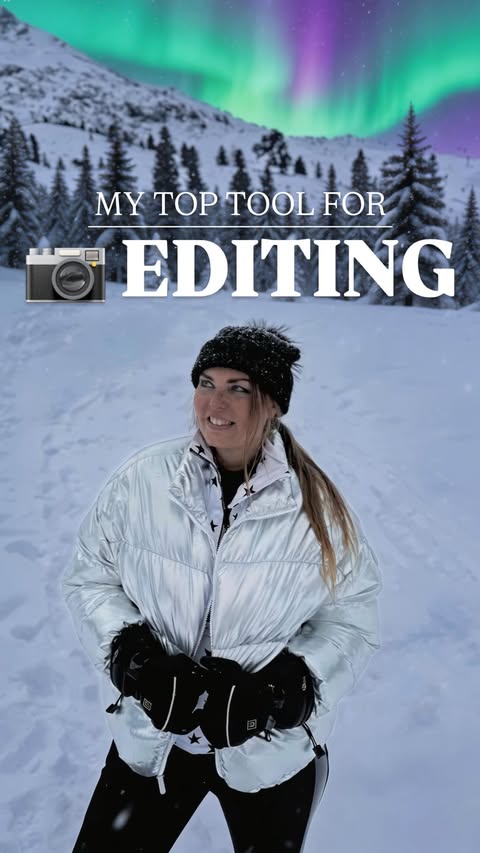 Instagram post by @authenticchica for CapCut. Caption reads: [...] CREATIVE PHOTO EDITS IN SECONDS with....