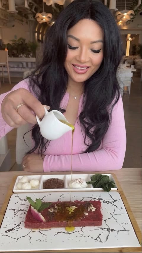 Instagram post by @laylakrestaurants for Date Ideas Toronto. Caption reads: Lebanese food at @laylakrestaurants done right....