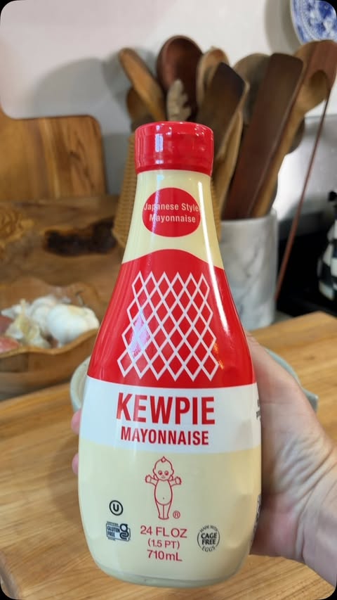 Instagram post by @7kidskitchen for Kewpie. Caption reads: [...] sandwich 🥪 the chipotle mayo made with....